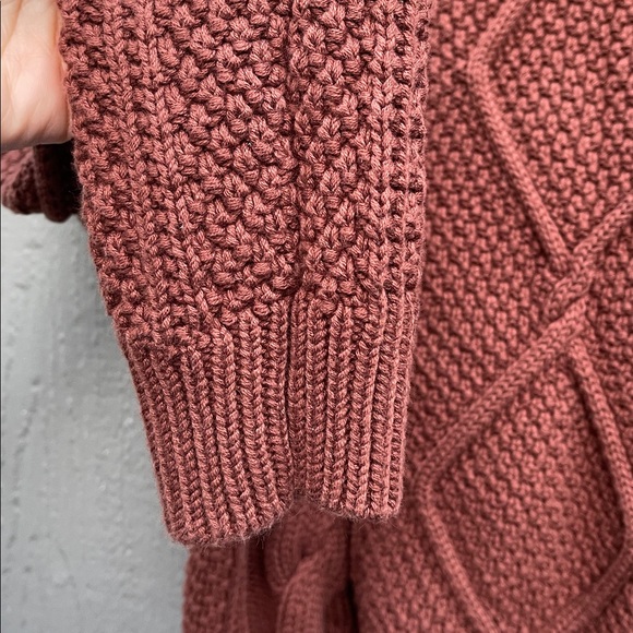 Quince Cable Knit Sweater 100% Organic Cotton Size: S - Picture 8 of 13